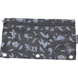 Looney Tunes Blues Stuart Hall Warner Brothers Black Pencil Case 6"x10"